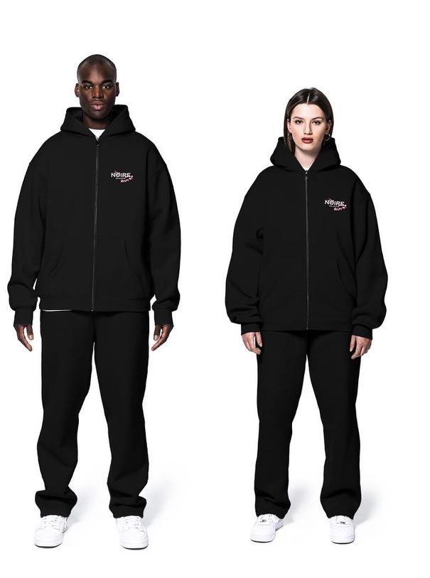 Jogger Zip Hoodie Black