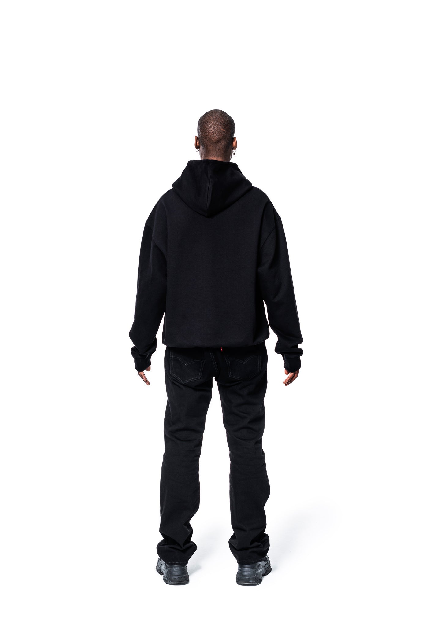 RETRO COLORWAYS HOODIE BLACK
