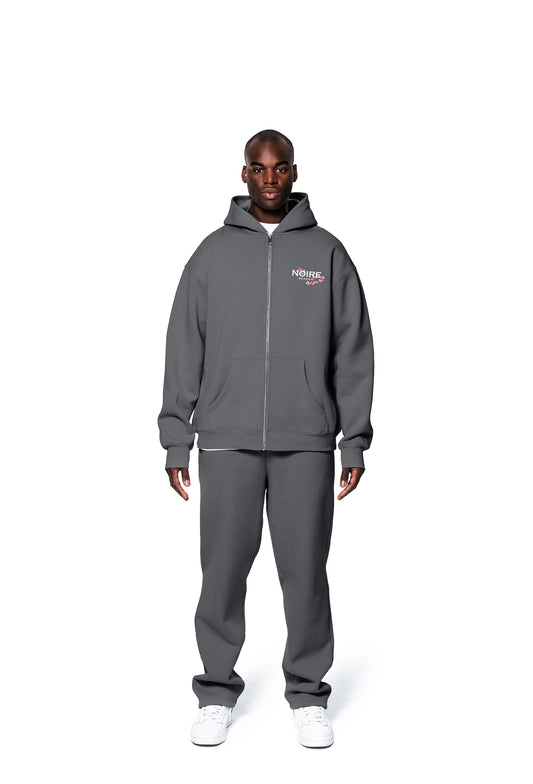 Jogger Zip Hoodie Grey