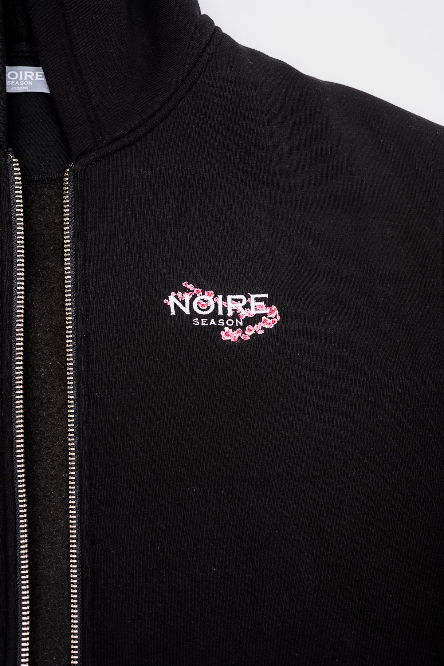 Jogger Zip Hoodie Black