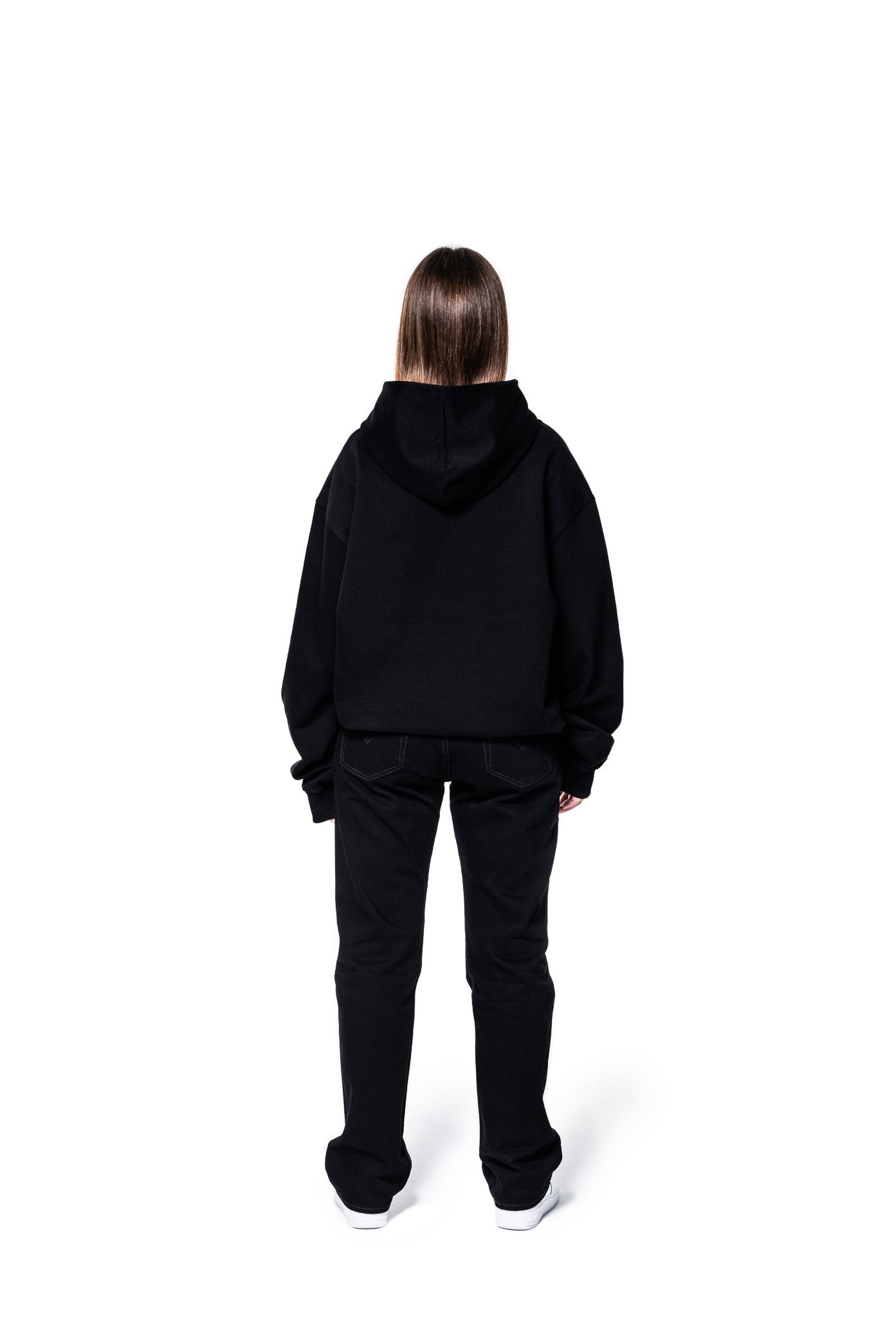 RETRO COLORWAYS HOODIE BLACK